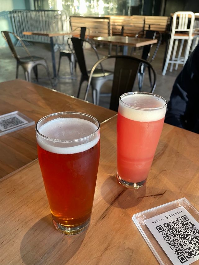 Watermelon Beet Sour and Enchanté Black Currant Wheat